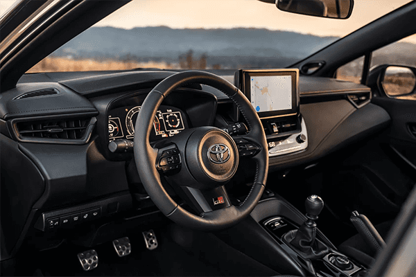2026 Toyota GR Corolla engine bay and turbocharged powertrain