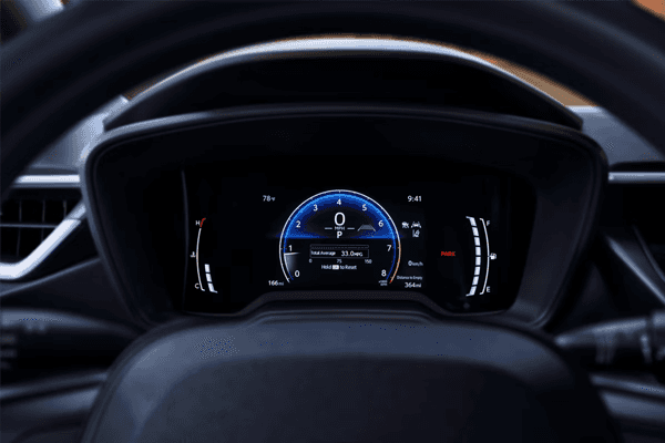 2026 Toyota Corolla dash